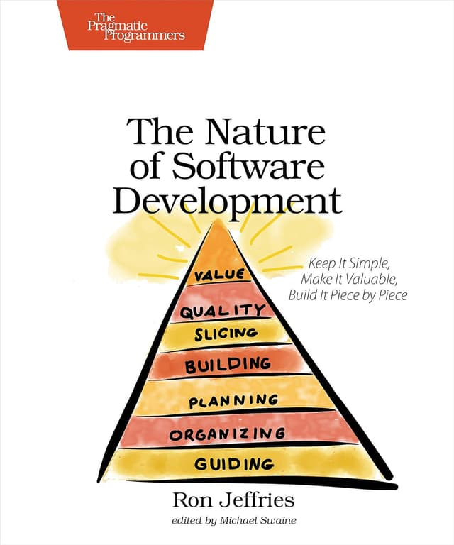 Cover of the book The Nature of Software Development: Keep It Simple, Make It Valuable, Build It Piece by Piece